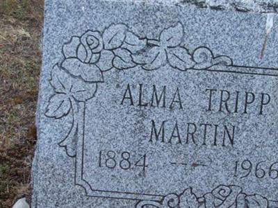 Alma Tripp Martin on Sysoon