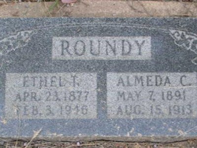 Almeda Cox Roundy on Sysoon