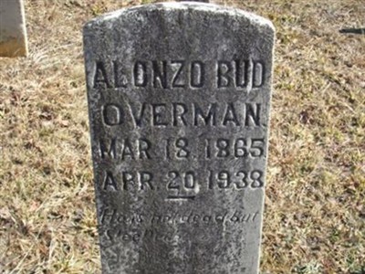Alonzo Bud Overman on Sysoon