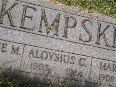 Aloysius C Kempski on Sysoon