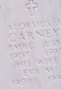 Aloysius Joseph Carney on Sysoon