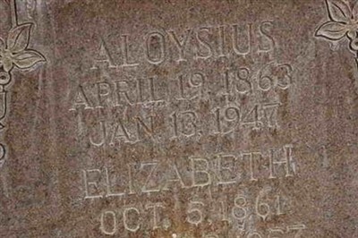 Aloysius Weimer on Sysoon