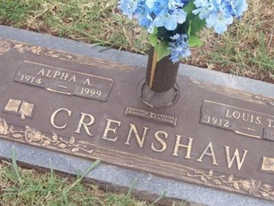Alpha A. Crenshaw on Sysoon