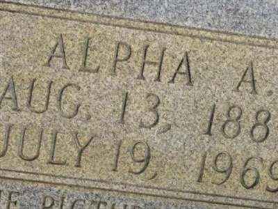 Alpha A. McGarrh on Sysoon
