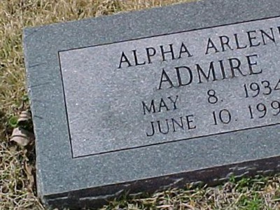 Alpha Arlene McClendon Admire on Sysoon
