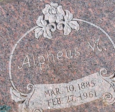 Alpheus M. Greer on Sysoon
