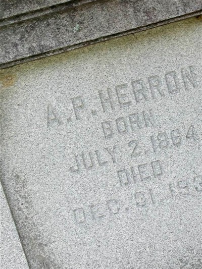 Alphonso P. Herron on Sysoon