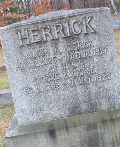 Alson A Herrick on Sysoon