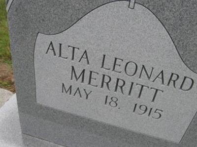 Alta Elizabeth Leonard Merritt on Sysoon