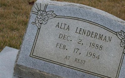 Alta Lenderman on Sysoon