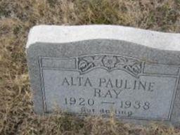 Alta Pauline Ray on Sysoon