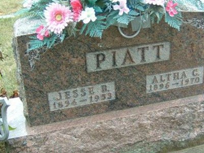 Altha C. Piatt on Sysoon