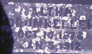 Altha Drumheller on Sysoon