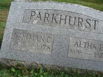 Altha E. Parkhurst on Sysoon