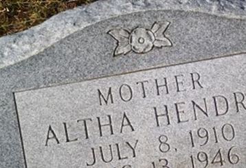 Altha Hendry on Sysoon