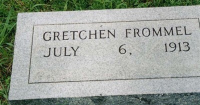 Althea Gretchen Frommel Gohn on Sysoon