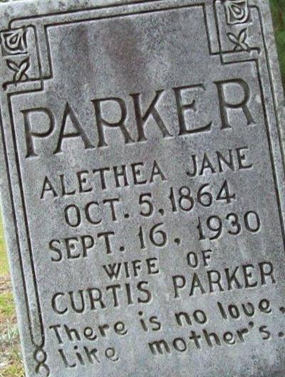 Althea Jane Parker on Sysoon