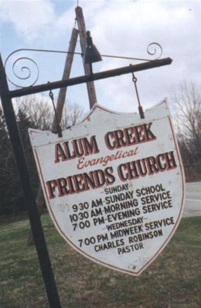 Alum Creek Friends Cemetery on Sysoon
