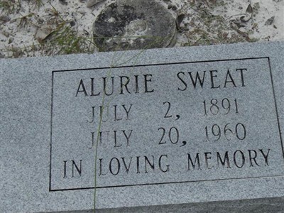Alurie Sweat on Sysoon