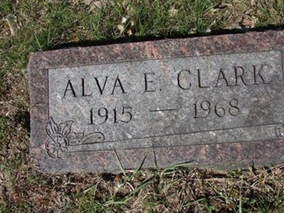 Alva E Clark on Sysoon