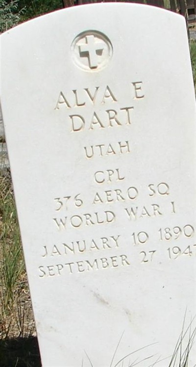 Alva E Dart on Sysoon