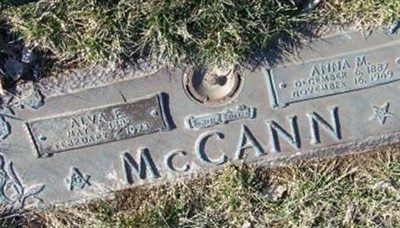 Alva Edison McCann on Sysoon