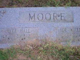 Alva Hall Moore on Sysoon