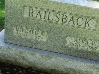Alva Ross Railsback on Sysoon