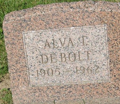 Alva T. DeBolt on Sysoon