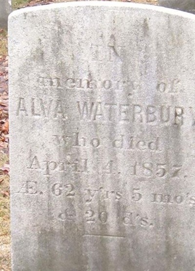 Alva Waterbury on Sysoon
