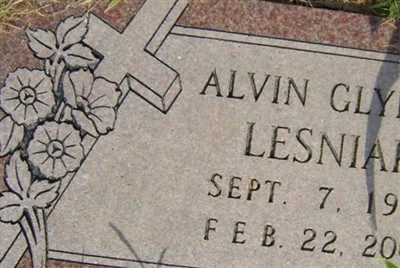 Alvin Clynda Lesniak on Sysoon