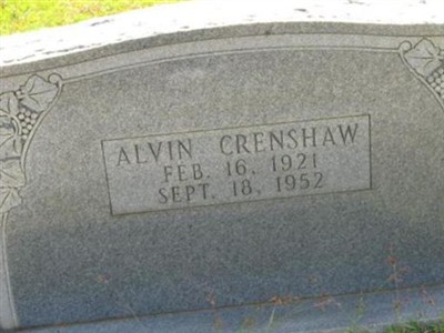 Alvin Crenshaw on Sysoon