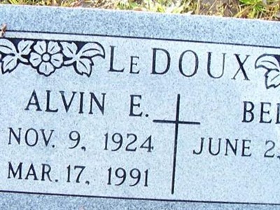 Alvin E. LeDoux on Sysoon