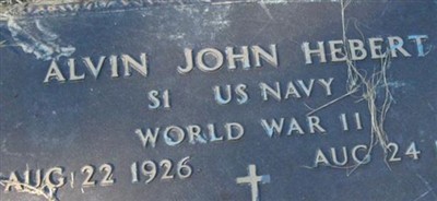 Alvin John Hebert on Sysoon