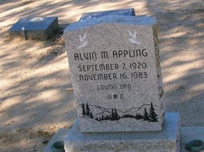 Alvin M. Appling on Sysoon