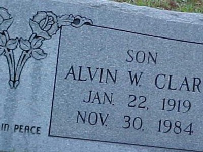 Alvin W Clark on Sysoon