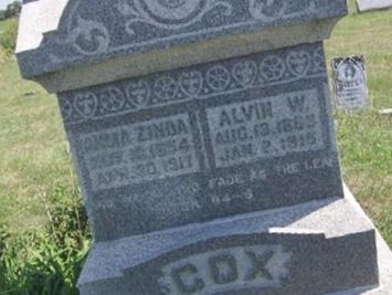 Alvin W. Cox on Sysoon