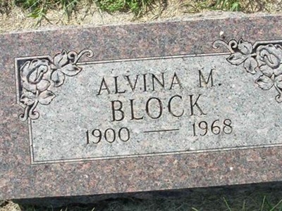 Alvina Mary Block on Sysoon