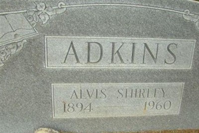 Alvis Shirley Adkins on Sysoon