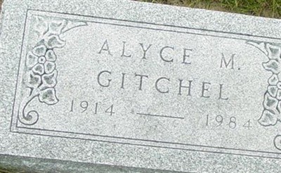 Alyce M. Gitchel on Sysoon