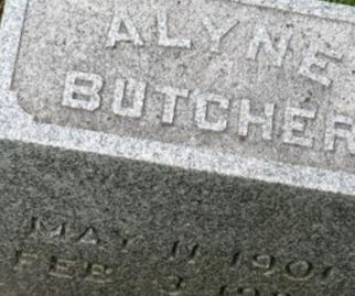 Alyne D Butcher on Sysoon