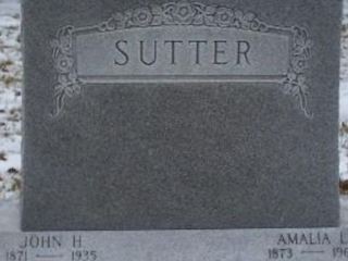 Amalie L Sutter on Sysoon