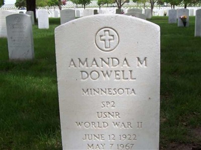 Amanda Amelia Mathews Dowell on Sysoon