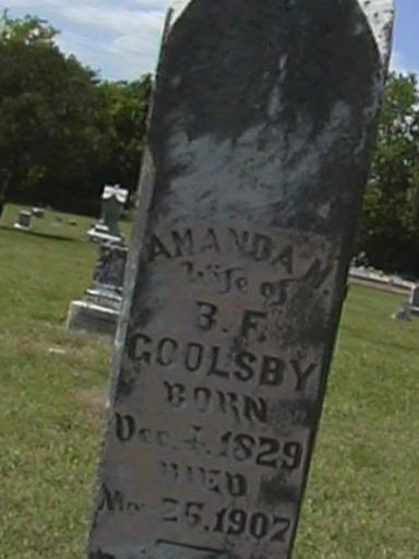 Amanda Malvina Harmon Goolsby on Sysoon