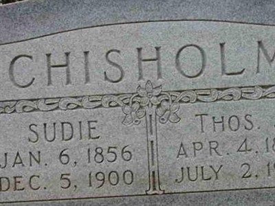 Amanda Sudie Peden Chisholm on Sysoon