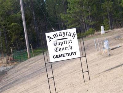 Amaziah Cemetery on Sysoon