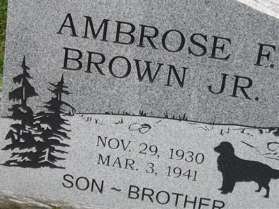 Ambrose F Brown, Jr on Sysoon