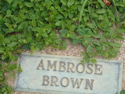 Ambrose F Brown, Jr on Sysoon