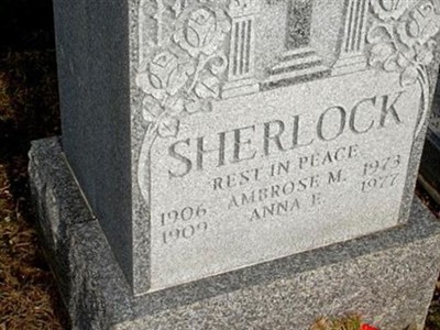 Ambrose M. Sherlock on Sysoon