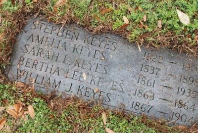 Amelia Canady Keyes on Sysoon